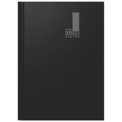 Buchkalender TimeCenter Mod. 724 2025 | A4, Kunststoff, schwarz
