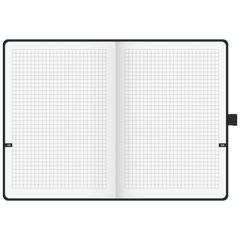 Buchkalender Kompagnon TimeCenter Mod. 725 2027 | A5, Kunststoff, schwarz