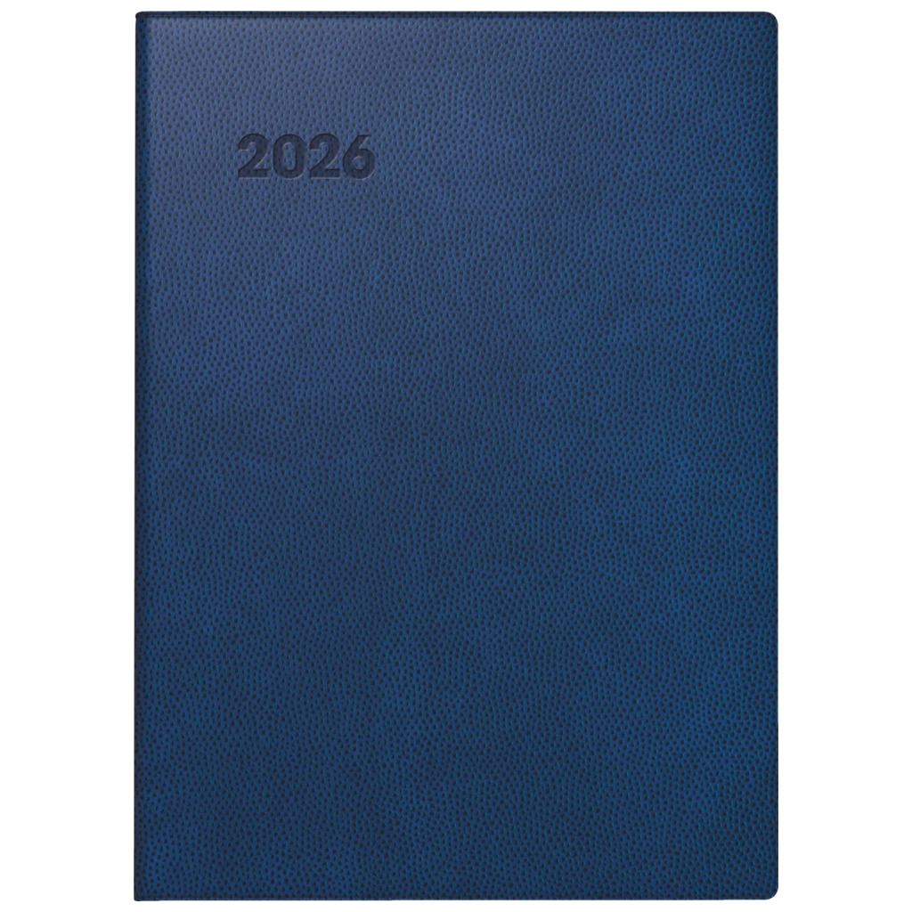 Taschenkalender Mod. 731 2026 | A6, Kunststoff, dunkelblau