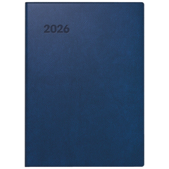 Taschenkalender Mod. 731 2026 | A6, Kunststoff, dunkelblau