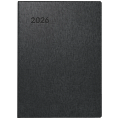 Taschenkalender Mod. 731 2026 | A6, Kunststoff, schwarz
