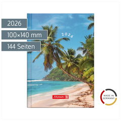 Taschenkalender Mod. 731 2026 „Beach“ | A6, Papier