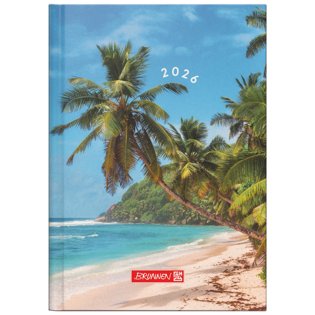 Taschenkalender Mod. 731 2026 „Beach“ | A6, Papier