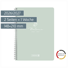 Schülerkalender Style 2026/2027 „Balance“ | A5, Kunststoff