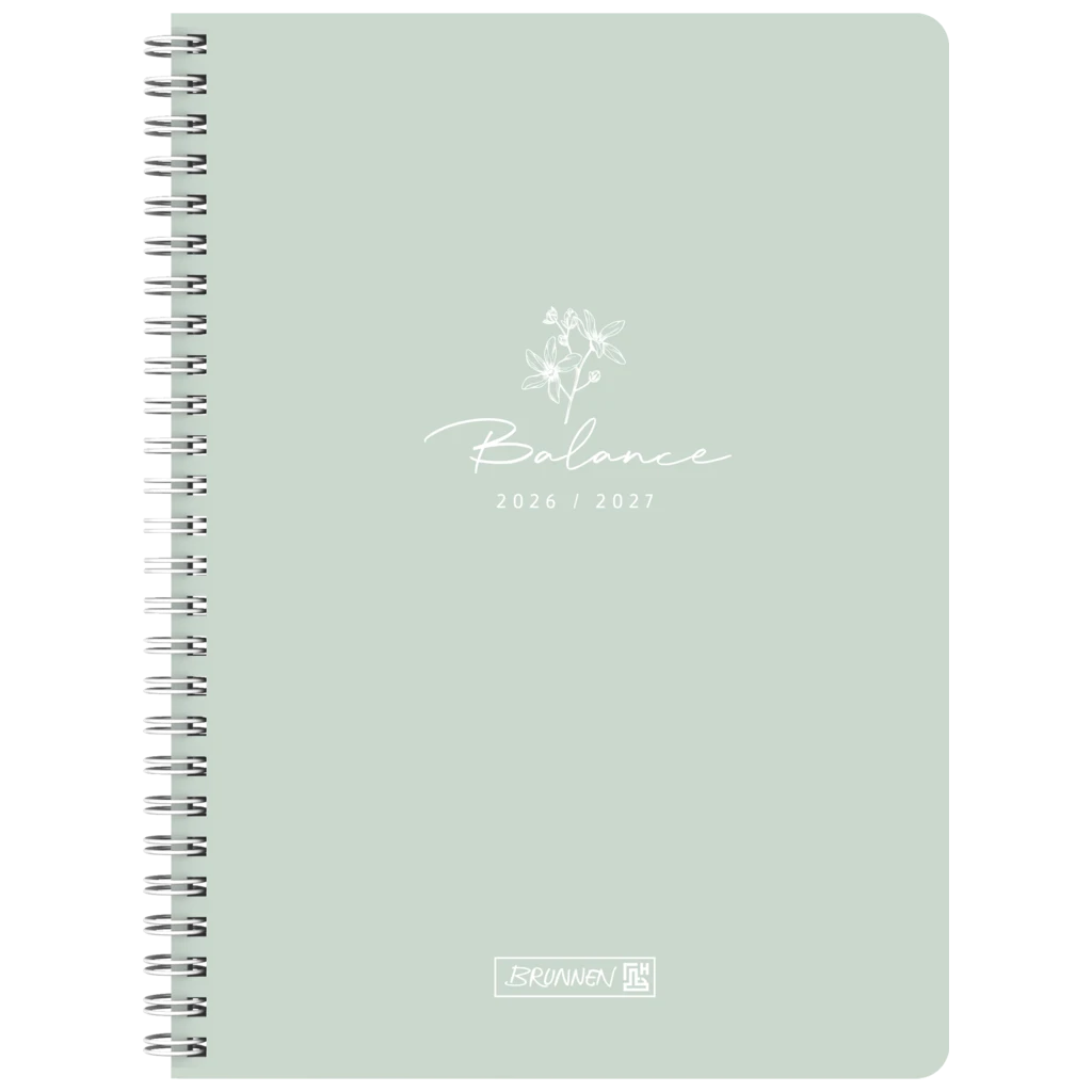 Schülerkalender Style 2026/2027 „Balance“ | A5, Kunststoff
