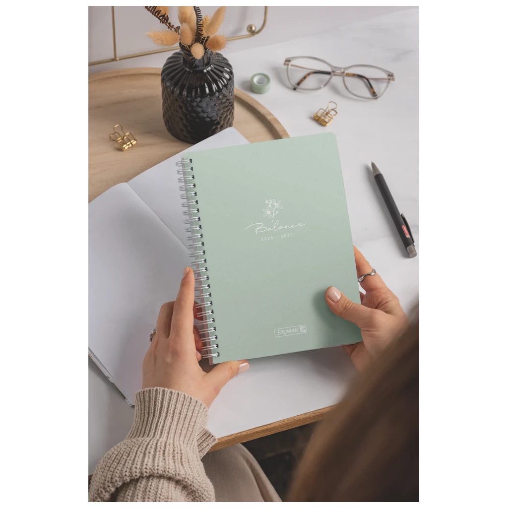 Schülerkalender Style 2026/2027 „Balance“ | A5, Kunststoff