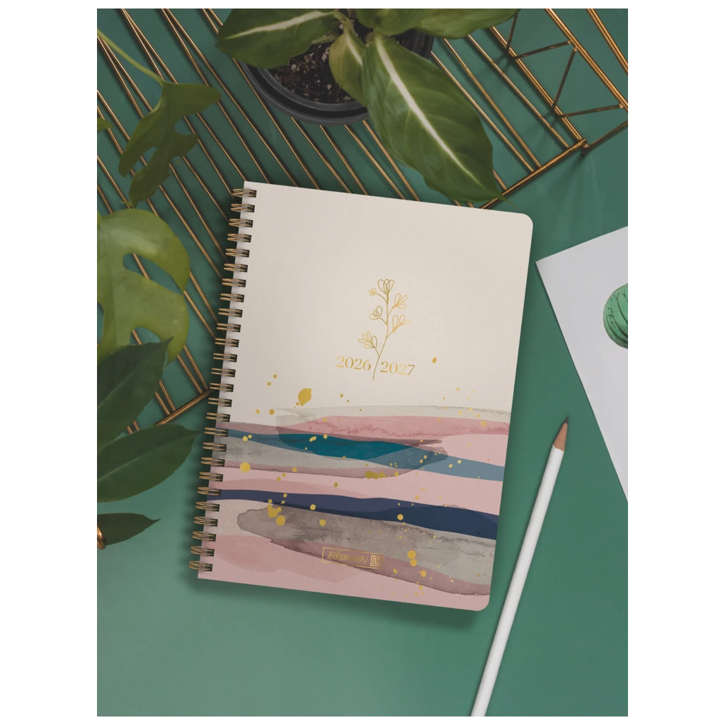 Schülerkalender Style 2026/2027 „Harmony“ | A5, Kunststoff