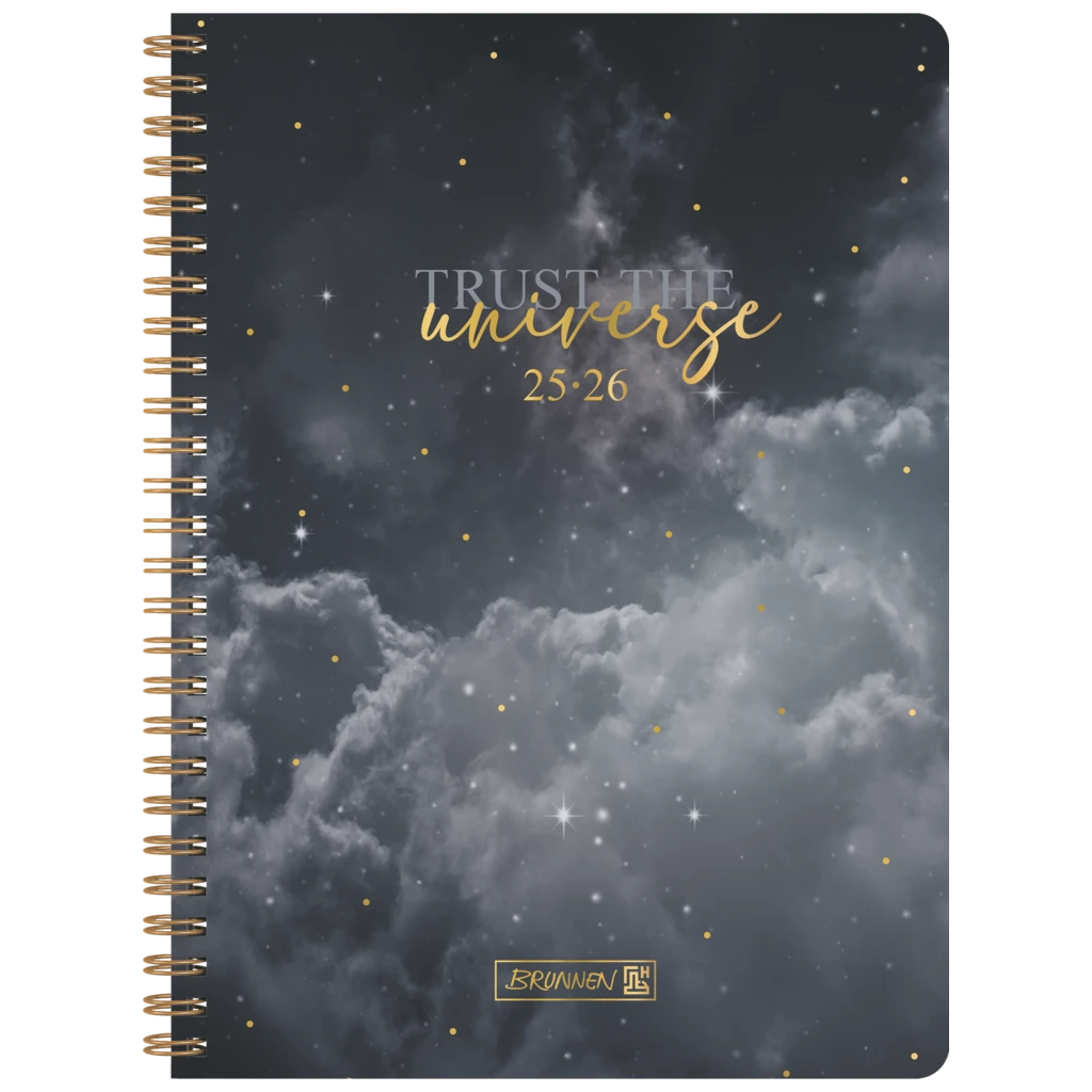Schülerkalender Style 2025/2026 „Clouds“ | A5, Kunststoff
