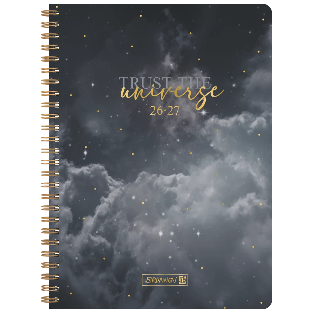 Schülerkalender Style 2026/2027 „Clouds“ | A5, Kunststoff