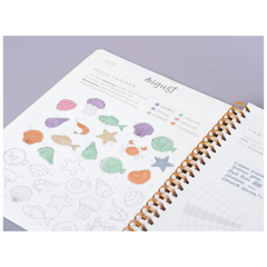 Schülerkalender Style 2025/2026 „Monstera“ | A5, Kunststoff