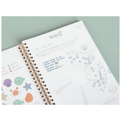Schülerkalender Style 2025/2026 „Monstera“ | A5, Kunststoff