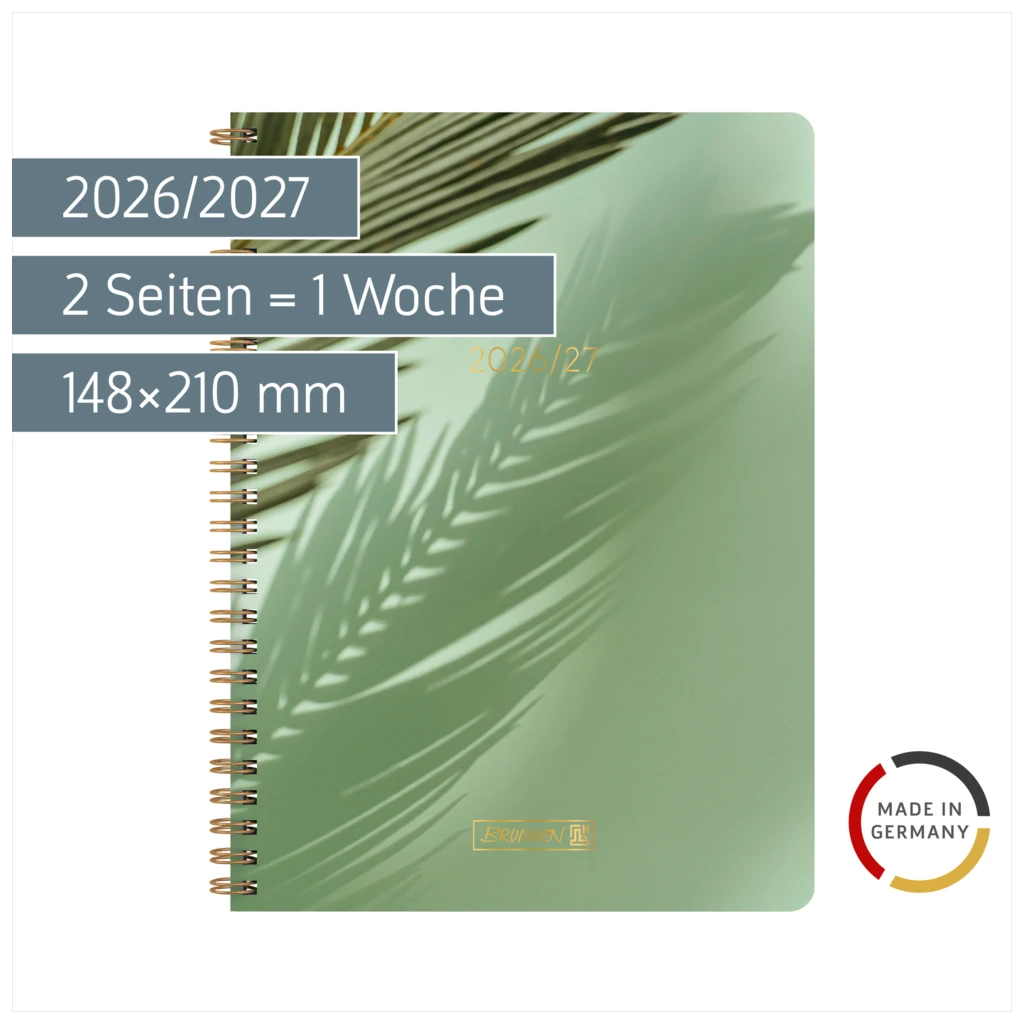 Schülerkalender Style 2026/2027 „Shadow“ | A5, Kunststoff