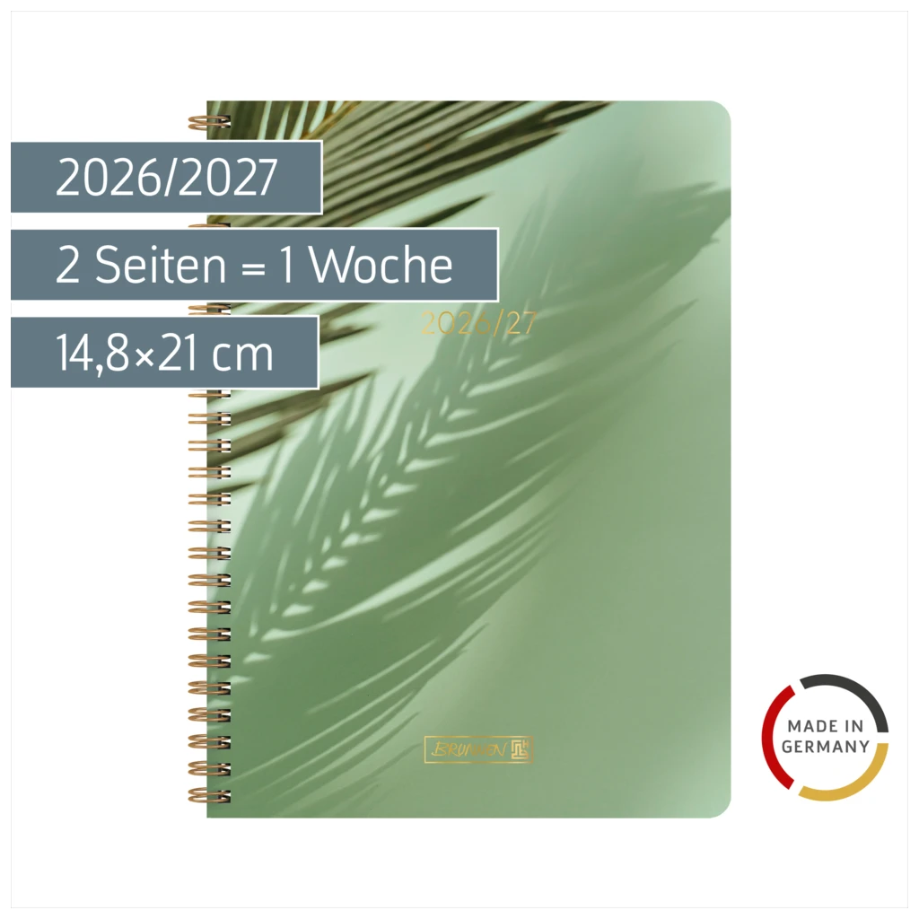 Schülerkalender Style 2026/2027 „Shadow“ | A5, Kunststoff