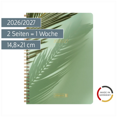 Schülerkalender Style 2026/2027 „Shadow“ | A5, Kunststoff
