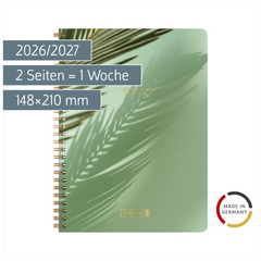 Schülerkalender Style 2026/2027 „Shadow“ | A5, Kunststoff