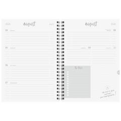 Schülerkalender Style 2026/2027 „Shadow“ | A5, Kunststoff