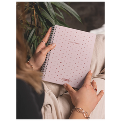 Schülerkalender Style 2026/2027 „Pretty Pink“ | A5, Kunststoff