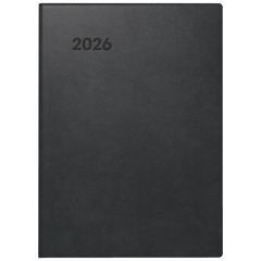 Taschenkalender Mod. 736 2026 | A6, Kunststoff, schwarz