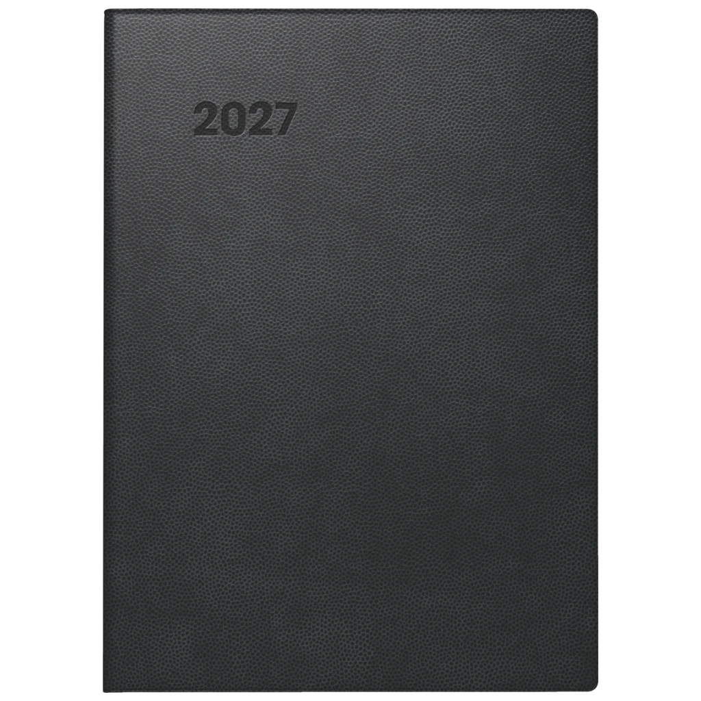 Taschenkalender Mod. 736 2027 | A6, Kunststoff, schwarz