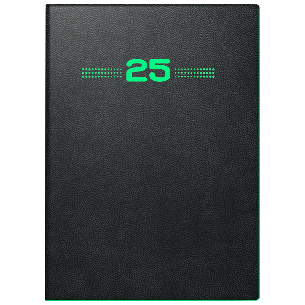 Taschenkalender Mod. 736 '25 „Neon“ | A6, Kunststoff