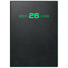 Taschenkalender Mod. 736 '26 „NEON“ | A6, Kunststoff