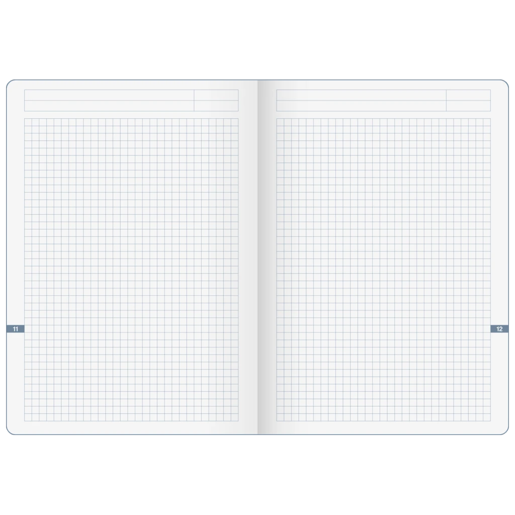 Buchkalender Premium Mod. 739 2026 „SlimLine“ | 170×240 mm, Kunststoff