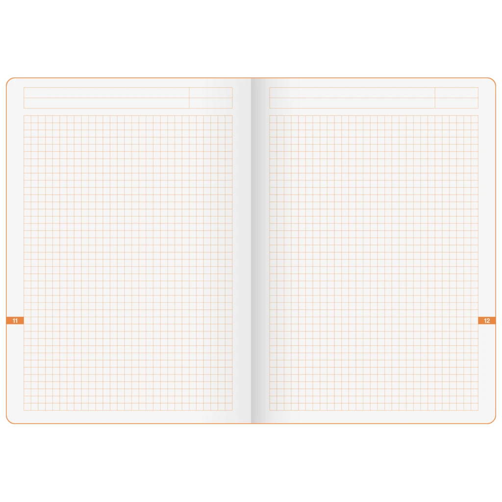 Buchkalender Premium Mod. 739 2027 „SlimLine“ | 170×240 mm, Kunststoff