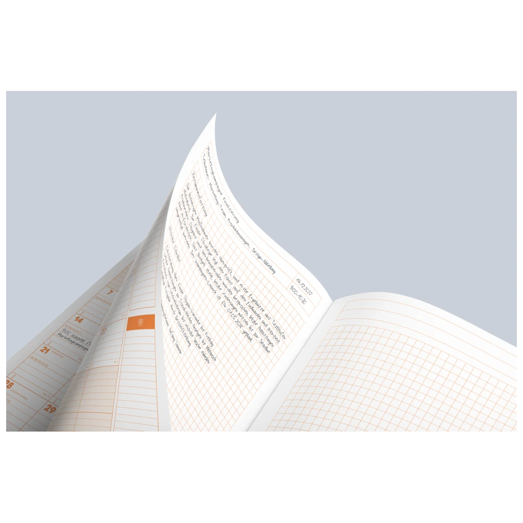 Buchkalender Premium Mod. 739 2027 „SlimLine“ | 170×240 mm, Kunststoff