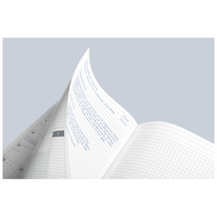 Buchkalender Premium Mod. 739 '26 „SlimLine“ | 170×240 mm, Kunststoff