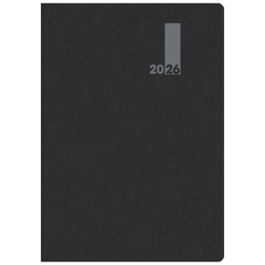 Buchkalender Premium Mod. 739 '26 „SlimLine“ | 170×240 mm, Kunststoff