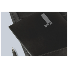 Buchkalender Premium Mod. 739 2027 „SlimLine“ | 170×240 mm, Kunststoff