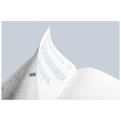 Buchkalender Premium Mod. 739 2027 „SlimLine“ | 170×240 mm, Kunststoff