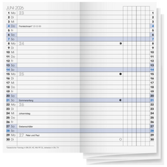 Wochen-Ersatzkalendarium Mod. 740 2026 | 78×153 mm