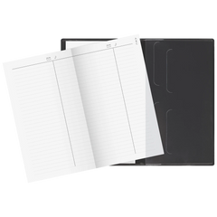 Taschenkalender Mod. 740 2027 | A6, Kunststoff, schwarz