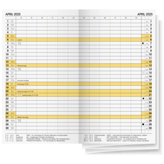 Monats-Ersatzkalendarium Mod. 746 '25 | 87×153 mm