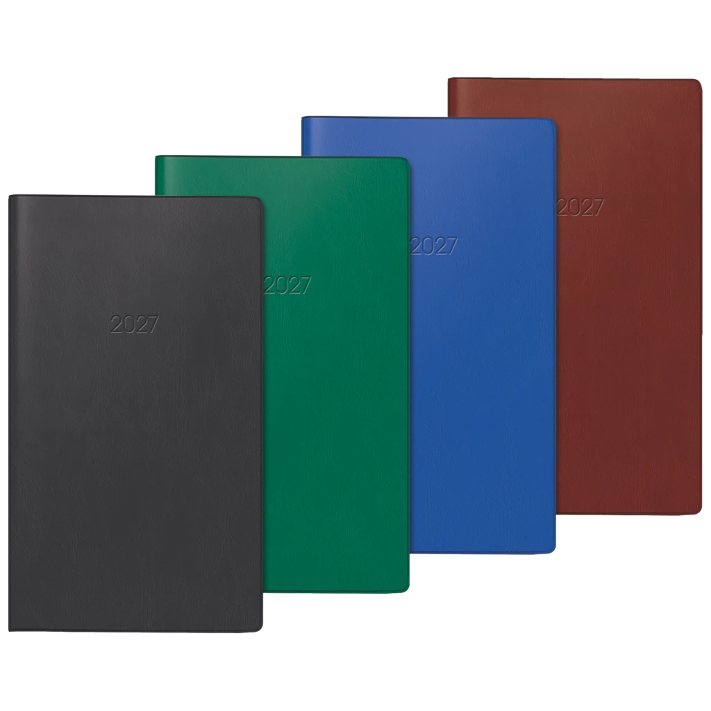 Taschenkalender Mod. 748 2027 | A6, Kunststoff, sortiert