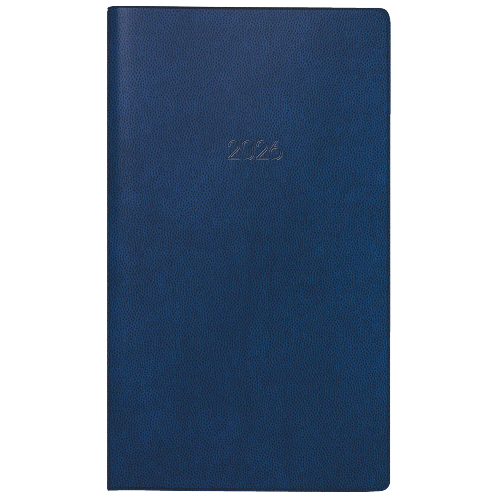 Taschenkalender Mod. 750 2026 | A6, Kunststoff, blau