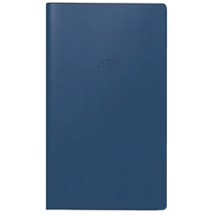 Taschenkalender Mod. 750 2027 | A6, Kunststoff, blau