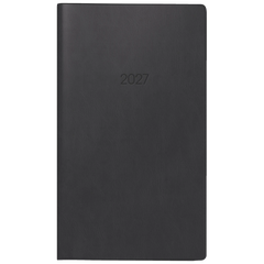 Taschenkalender Mod. 750 2027 | A6, Kunststoff, schwarz