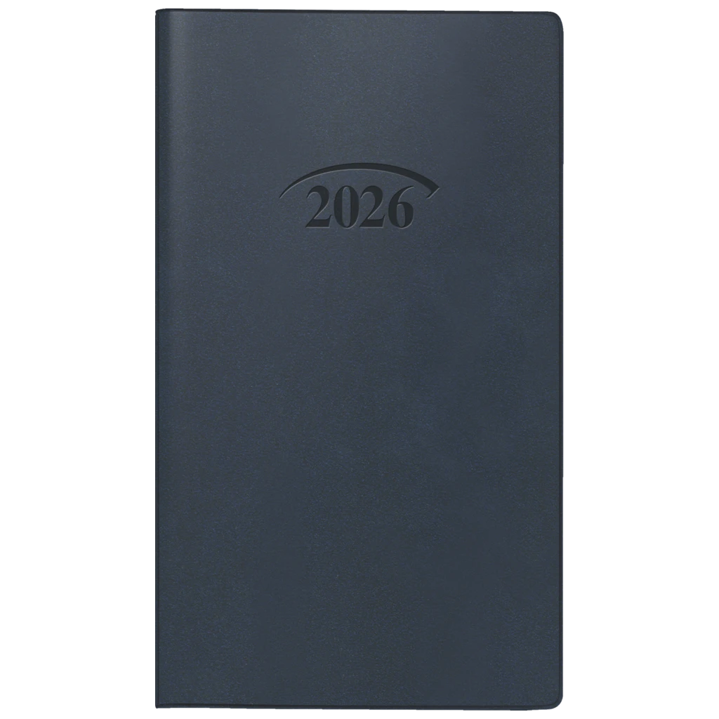 Taschenkalender Mod. 751 '26 | A6, Kunststoff, dunkelblau