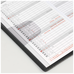Taschenkalender Mod. 751 2027 | A6, Kunststoff, silber