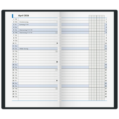 Taschenkalender Mod. 753 '26 | A6, Karton, braun