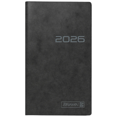 Taschenkalender Mod. 753 2026 | A6, Karton, schwarz