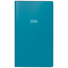Taschenkalender Mod. 753 2026 | A6, Kunststoff, petrol