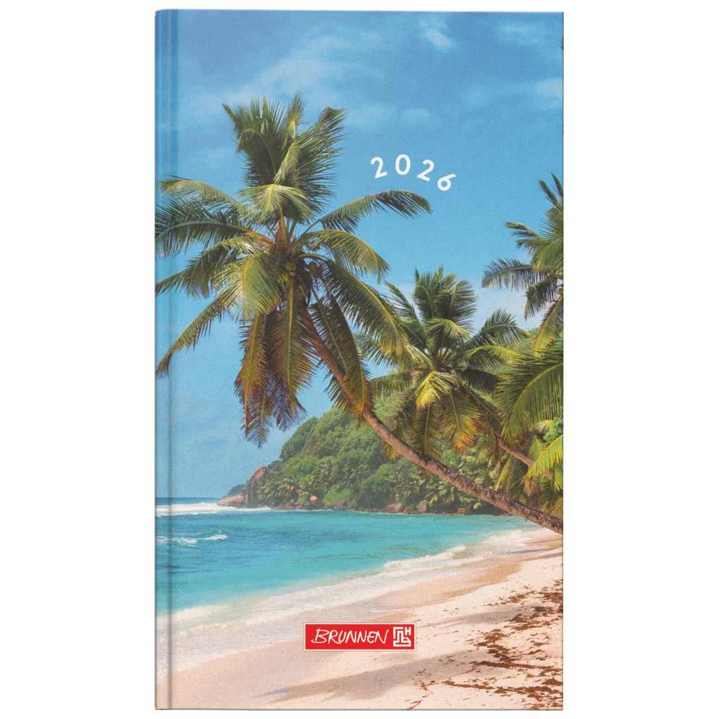 Taschenkalender Mod. 756 2026 „Beach“ | A6, Papier