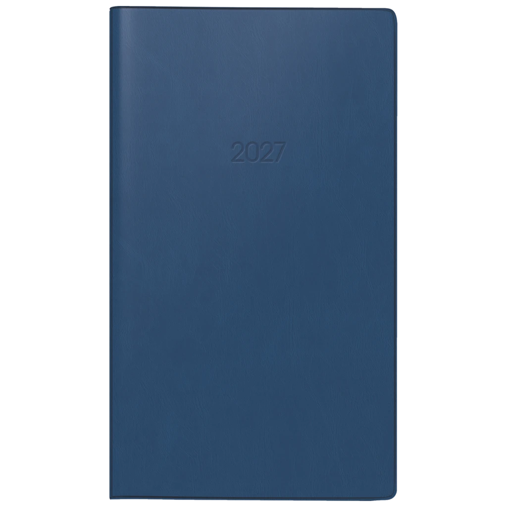 Taschenkalender Mod. 756 2027 | A6, Kunststoff, dunkelblau