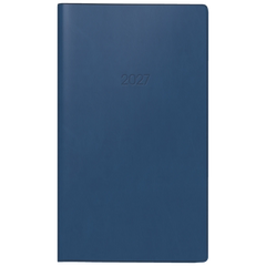 Taschenkalender Mod. 756 2027 | A6, Kunststoff, dunkelblau