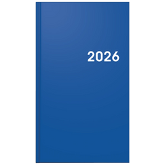 Taschenkalender Mod. 756 2026 | A6, Kunststoff, blau