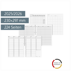 Wochen-Ersatzkalendarium 2025/2026 | 230×297 mm