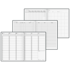 Termin- & Unterrichtsplaner 2025/2026 | A4, Kunststoff, blau